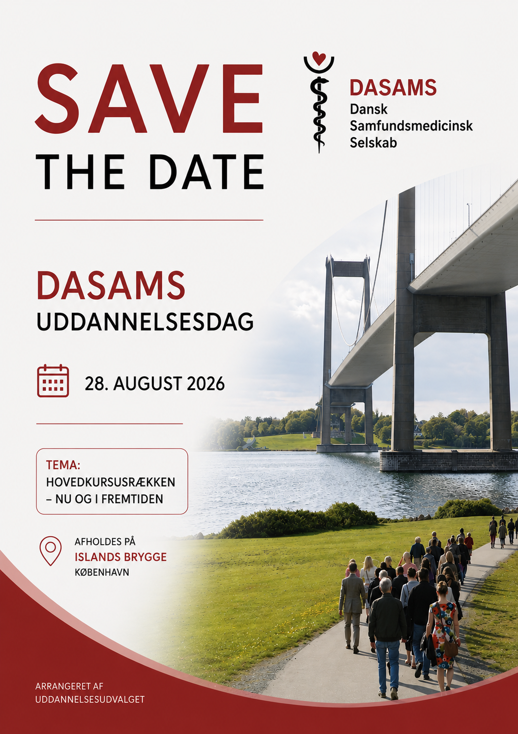 SAVE THE DATE - DASAMS UDDANNELSESDAG